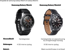 Samsung Galaxy Watch3 - Smartwatch - Stainless Steel - 41mm - Zilver — thumbnail 3