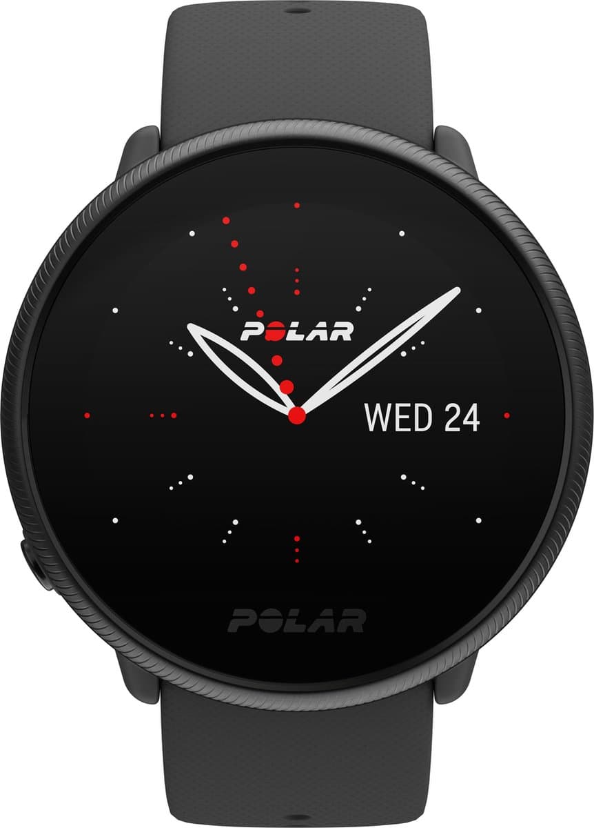 Polar Ignite 2 Smartwatch Sportwatch Activity Tracker Black/Pearl S-L — afbeelding 1