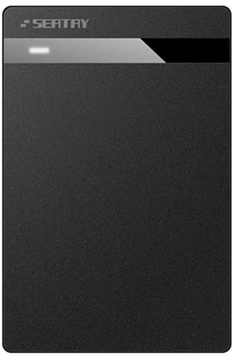 SEATAY HD213 Gereedschapsloze Schroefloze SATA 2,5 inch USB 3.0 Interface HDD-behuizing, de maximale ondersteuningscapaciteit: 2TB (zwart) — afbeelding 1