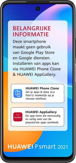 Huawei P Smart 2021 - 128 GB - Zwart — thumbnail 2