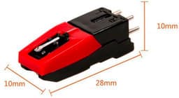 2x Vervangende Naald Voor Platenspeler - Universele Stylus Geschikt voor Crosley, Ion, Jensen, Pyle — thumbnail 2