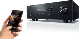 Yamaha RS-202DAB - Stereoreceiver - Bluetooth streaming - DAB radio - Zwart — thumbnail 2