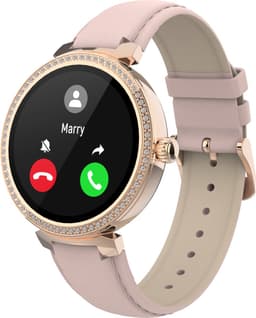 Denver Smartwatch Dames - Android & iOS - Volledige Belfunctie - Sporthorloge - Hartslagmeter - Saturatiemeter - Slaapmonitor - SWC342RO - Roze — thumbnail 2