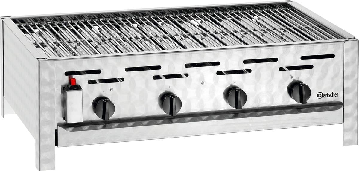 Combi-Tafelbraadgrill - Gas - 4-Pits - Bartscher 1062503 - Horeca & Professioneel — afbeelding 1
