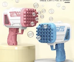 Bazooka Bellenblaas - Bellenblaas pistool - Elektrisch Bellenblaas pistool - Bellenblaas - Speelgoed - Roze Bellenblaas bazooka - Bellenblazer - Bubble Gun — thumbnail 3