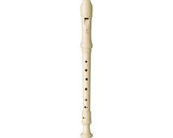 Yamaha YRS-23 Sopranblockfluit C Deutsch, dubbel, wit - Sopraan blokfluit (Duitse boring) — thumbnail 1