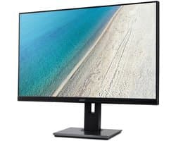 B277bmiprzx - 69cm (27") ZeroFrame IPS LED 4ms 100M:1 ACM 250nits VGA HDMI DP MM Audio out USB 3.0 Hub Height adj. Pivot EURO EMEA TCO Black Acer EcoDisplay