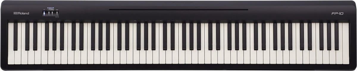 Roland FP-10-BK - Piano - Digitaal - 88 toetsen - Zwart - Ivory feel toetsen — afbeelding 1