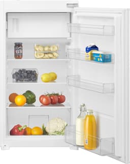 Inventum IKV1022S 102 cm energiezuinige inbouw koelkast - Met vriesvak - Stil - Superkoelen - Supervriezen - Deuralarm - Vakantiestand - 139 liter - Sleepdeur - Wit — thumbnail 1