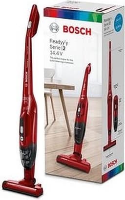 Bosch 2-in-1 snoerloze stofzuiger BBHF214R, 14,4 V, 400 ml, werktijd tot 35 min, rode kleur — thumbnail 1