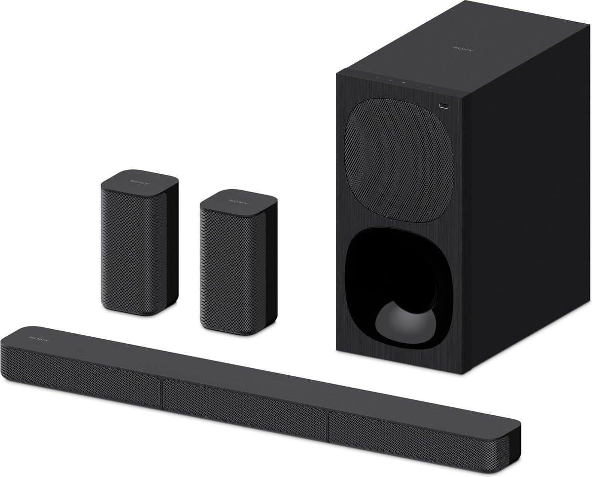 Sony HT-S20R - Soundbar met subwoofer en losse speakers - Zwart — afbeelding 1