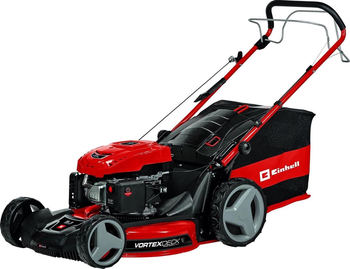 Einhell Benzine Grasmaaier GC-PM 56/2 S HW - 173 cm³ - 2,8 kW - 4-takt - Maaibreedte: 56 cm - Aanbevolen gazonoppervlakte: tot 2200 m² - 90 L opvangbak - Maaihoogte: 25-70 mm — afbeelding 1