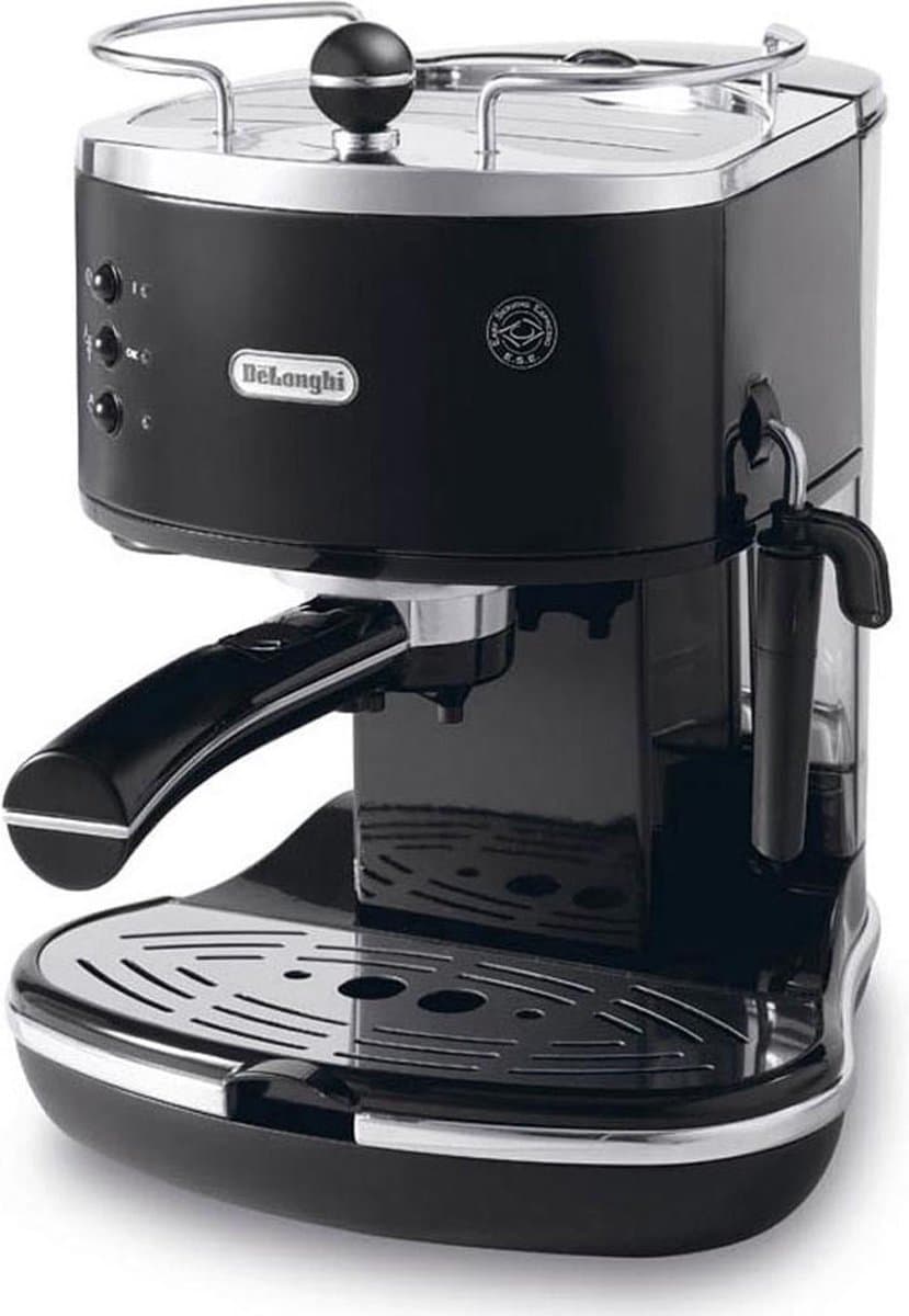 De'Longhi Icona Vintage ECOV311.BK Handmatige Espressomachine - Zwart — afbeelding 1