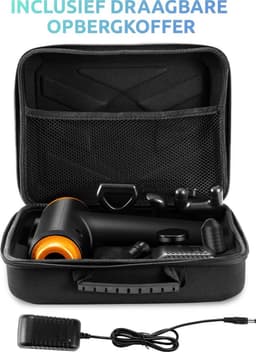 Osisiyo QC05 - Massage gun - 6 opzetstukken - case - massage — thumbnail 4