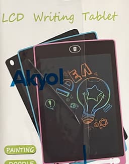 Akyol - Tekenbord voor kinderen - Tekentablet - Tekenbord kinderen - Grafische tablet - Kindertablet Blauw - tekenbord 10,5 inch — thumbnail 2