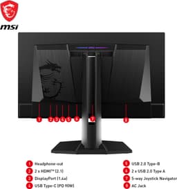 MPG 271QRXDE QD-OLED computer monitor — thumbnail 4