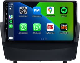 Carplay autoradio geschikt voor Ford Fiesta | 2013 t/m 2017 | Android 13 | Draadloos Apple Carplay & Android auto | 2GB + 32GB | 8-Core processor | Davilon | 2025 model | 2013 2014 2015 2016 2017 | Bluetooth & Wifi — thumbnail 1