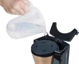 Koffiezetapparaat gemalen filterkoffie thermokan 8 kopjes 900W koper — thumbnail 3
