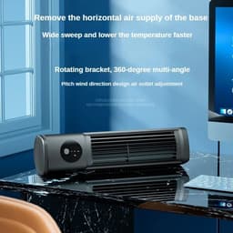 Draagbare Koeler - Koeltoren - Ventilator - Bladloze Airconditioner - Roterend - 10x11x29cm — thumbnail 2