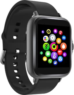Denver Smartwatch Dames & Heren - Android & iOS - Volledige Belfunctie - Sporthorloge - Hartslagmeter - Stappenteller - Slaapmonitor - Social Media Activiteit - SWC156 - Zwart — thumbnail 3