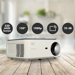 Salora 51BFM3850 - Beamer - Projector - 320 ANSI lumens - LED 1920x1080 - Wit - Screen Mirroring — thumbnail 2