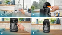 Multidrink koffiemachine - BOSCH - TASSIMO - T16 Finesse zwart - 1400 W — thumbnail 2