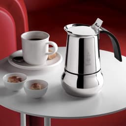 Koffiezetapparaat 4 kopjes 20cl alle warmtebronnen roestvrij staal - Niet compatibel met inductie — thumbnail 3