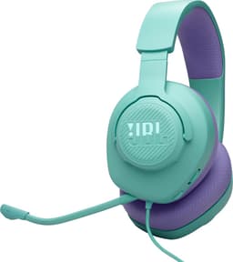 JBL Quantum 100 M2 - Bedrade Gaming Headset - Over-ear Koptelefoon met Afneembare Microfoon - 3.5 mm Jack - Voor PC, PlayStation, Xbox & Switch - Turquoise — thumbnail 1