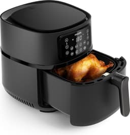 Philips Airfryer Connected 5000 Series - HD9285/93 - 7,2 liter (XXL) - Heteluchtfriteuse - RapidAir - Quickclean - Met bakvorm — thumbnail 2