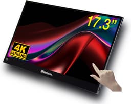 Verbatim - Portable Monitor Ultra HD 4K - 17.3” — thumbnail 1