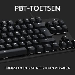 Logitech G413 TKL SE - Mechanisch Gaming Toetsenbord - Qwerty ISO - Zwart — thumbnail 5
