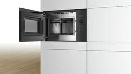 Bosch BFL554MB0 - Serie 6 - Inbouwmagnetron - 25 l - 900 W - Eenvoudig te reinigen: hydrolyse - Zwart — thumbnail 3