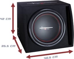 Excalibur Boombox 12'' – Auto Subwoofer in Behuizing – 12 Inch – 1000W Piek / 300W RMS – Bass Reflex – 35Hz–1000Hz – 94dB – 4Ω — thumbnail 4