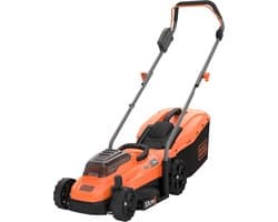 BLACK+DECKER 18V 33cm Grasmaaier, 35L opvangbak zonder accu en lader - BCMW3318N-XJ