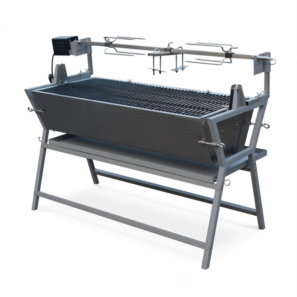 sweeek - Bbq met elektrisch draaispit mathurin — afbeelding 1