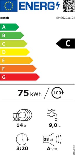 Bosch Serie 6 SMS6ZCW12E vaatwasser Vrijstaand 14 couverts — thumbnail 2
