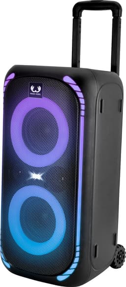 Fresh 'n Rebel Party Speaker Bluetooth - Groot formaat - 12 uur Draadloze Speelduur - Bass Boost - Lichtshow - met Trolley — thumbnail 5