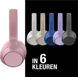 FRESH 'N REBEL Clam Fuse met 3HP3300PP Over-ear Draadloze hoofdtelefoon Roze — thumbnail 3