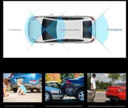 Dual dashcam - Dashcam voor en achter - Auto camera dashcam - Dashcam auto - Dual dashcam voor auto - Zwart — thumbnail 3