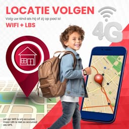 VUBIO Kinder Smartwatch B2 4G - Incl. SIM - Locatie - Videobellen — thumbnail 4