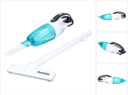 Makita DCL181FZWX 18 V Steelstofzuiger wit - zonder accu en lader — thumbnail 1