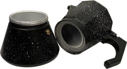 Bavary Espresso Maker, 9 Kopjes, Aluminium, Zwart - La Cafetière | Venice — thumbnail 3
