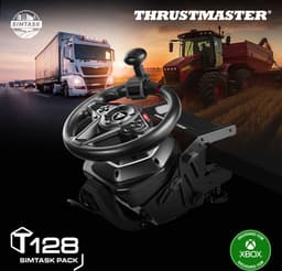 Thrustmaster T128 SimTask Pack - Race stuur en Pedalen inclusief Steering Kit - Farming & Truck Simulator Bundle - Xbox Series X|S, Xbox One & PC — thumbnail 5