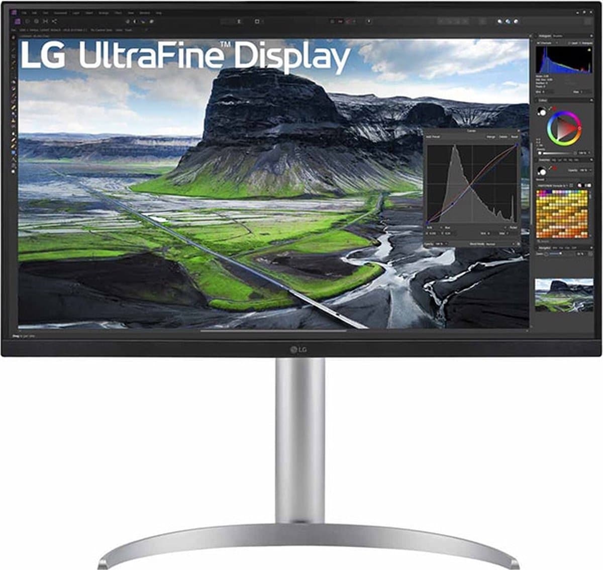 LG UltraFine 27UQ850V-W ledmonitor — afbeelding 1