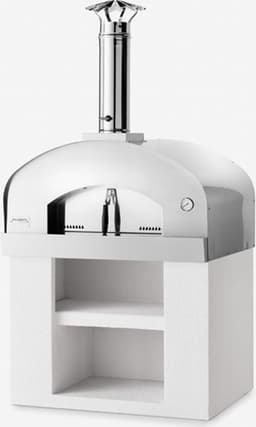 Palazetti Carmine hootgestookte oven incl. rvs onderstel — thumbnail 4