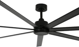 Plafondventilator Atlanta II Zwart XL Ø 183cm 12W Led Incl Afstandsbediening — thumbnail 2