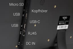 Xoro MegaPAD 2154 V7 64 GB 54,6 cm (21.5") 4 GB Wi-Fi 6 (802.11ax) Android 13 Aluminium, Zwart — thumbnail 4