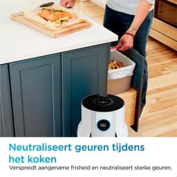 Shark NeverChange5 Luchtreiniger Max - Ruimtes tot 130 m² - 5-jarig HEPA NanoSeal Filter - met Geurfilter - HP300EU — thumbnail 4