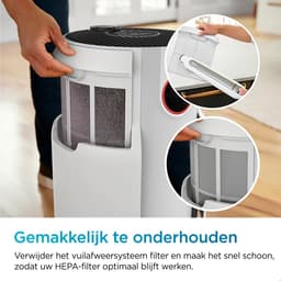 Shark NeverChange5 Luchtreiniger Max - Ruimtes tot 130 m² - 5-jarig HEPA NanoSeal Filter - met Geurfilter - HP300EU — thumbnail 5