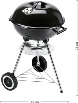 HoutskoolBBQ Grillchef by Landmann KogelBBQ ø 43,5 CM Zwart — thumbnail 3